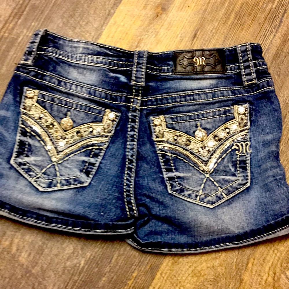 Miss me mid rise shorts